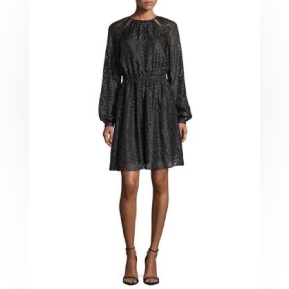 Michael Michael Kors Long Sleeve Dress - Picture 1 of 4